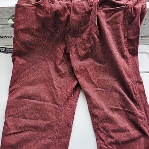 Levi’s 541 Men’s Athletic Fit Jeans – Washed Red Cranberry Denim (34x32)